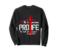 Toute Vie est précieuse - Pro-Life Christian Design Sweatshirt