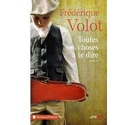 Toutes ces choses à te dire