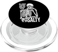 Toutes Ces Saveurs et Vous Choisissez Salty Funny Skull PopSockets PopGrip pour MagSafe