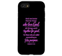 Toutes Choses concourent à Une Bonne Écriture, priez Romains 8:28 Coque pour iPhone SE (2020) / 7/8
