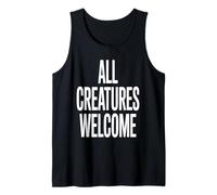 Toutes Créatures Accueillent Œuvres Dart Débardeur