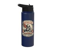 Toutes les batailles sont d'abord gagnées ou perdues dans l'esprit de Jeanne d'Arc Stainless Steel Insulated Water Bottle