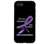 Toutes Les blessures ne sont Pas Visibles Sensibilisation à la Violence Domestique Coque pour iPhone SE (2020) / 7/8