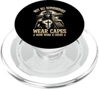 Toutes Les Capes de Super-héros ne portaient Pas de Cape, la mienne Portait Un Dicton croisé PopSockets PopGrip pour MagSafe
