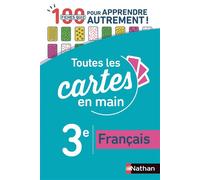 Nathan - Français 3e - Toutes les cartes en main - Fiches quiz Brevet - Brevet 2026