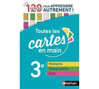 Marie-Pierre Saulze – Toutes les cartes en main : Histoire‑Géographie EMC 3e – Broché