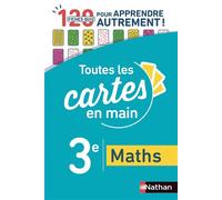 Maths 3e - Toutes les cartes en main - Fiches quiz Brevet - Brevet 2026 - Nathan