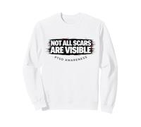 Toutes Les Cicatrices ne sont Pas Visibles - Sensibilisation au SSPT Invisible Sweatshirt
