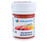 Toutes les couleurs alimentaires au choix (gel 35 g marron acajou ) : fondant, massepain, cupcake, boulangerie, gelée, caramel, boissons alcoolisées, pâte concentrée, colorant alimentaire.