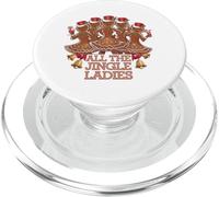 Toutes Les Dames Jingle Noël Drôle PopSockets PopGrip pour MagSafe