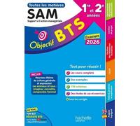 Objectif BTS SAM (1re et 2e années) - Toutes les épreuves, examen 2026
