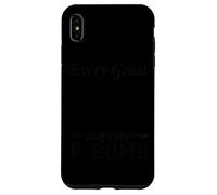 Toutes Les Grandes Mamans de Baseball lâchent la Bombe F Coque pour iPhone XS Max