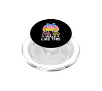Toutes Les Jolies Filles marchent comme ce Jeu de Softball Youth Girl PopSockets PopGrip pour MagSafe