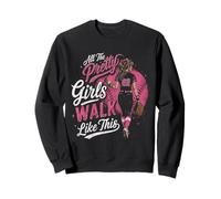 Toutes Les Jolies Filles marchent comme ce Softball Sweatshirt