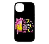 Toutes Les Jolies Filles marchent comme Ces Jeunes Filles de Softball Coque pour iPhone 13