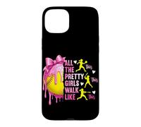 Toutes Les Jolies Filles marchent comme Ces Jeunes Filles de Softball Coque pour iPhone 15 Plus