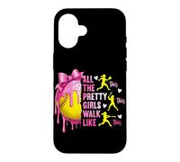 Toutes Les Jolies Filles marchent comme Ces Jeunes Filles de Softball Coque pour iPhone 16
