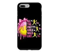 Toutes Les Jolies Filles marchent comme Ces Jeunes Filles de Softball Coque pour iPhone 7 Plus/8 Plus