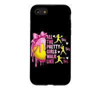 Toutes Les Jolies Filles marchent comme Ces Jeunes Filles de Softball Coque pour iPhone SE (2020) / 7/8