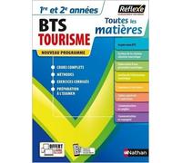 Toutes Les Matières 1re Et 2e Années Bts Tourisme