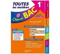 Isabelle de Lisle – Objectif BAC 2026 : 1re Spé Maths, Physique‑Chimie, SVT + enseignements communs