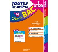 Objectif BAC 2026 - 1re STI2D Toutes les matières