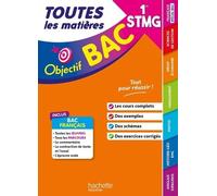 Objectif BAC 2026 - 1re STMG Toutes les matières