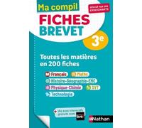 Toutes les matières 3e - Ma Compil fiches Brevet - Brevet 2026