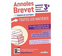 Annales - Brevet assuré - Toutes les matières - 3e - 2026: Des sujets corrigés, des fiches de méthode, des conseils pas à pas