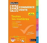 Toutes Les Matières Bac Pro Commerce Vente - 2de, 1re, Terminale