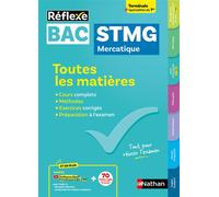 Bac STMG Mercatique Tle + Spécialités 1re – Toutes les matières – Réflexe – 2026 (4) – Nathan