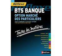 Toutes les matières - BTS Banque - Option Marché des particuliers