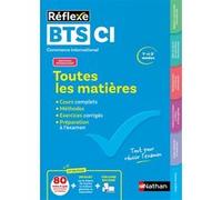 Toutes les matières – BTS Commerce International (CI) – Réflexe – 2025-2026 – Nathan