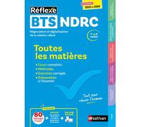 Toutes les matières - BTS NDRC - Réflexe - Examen 2026