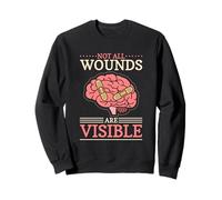 Toutes Les plaies ne sont Pas Visibles Chirurgie Neuro cérébrale tumeur cérébrale Sweatshirt