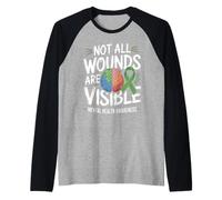 Toutes Les plaies ne sont Pas Visibles Santé mentale Bien-être Mental Manche Raglan
