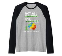 Toutes Les plaies ne sont Pas Visibles Santé mentale Bien-être Mental Manche Raglan