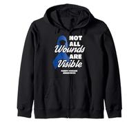 Toutes Les plaies ne sont Pas Visibles - Sensibilisation à la maladie de Fabry Sweat à Capuche