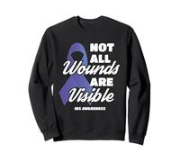 Toutes Les plaies ne sont Pas Visibles Sensibilisation au SCI Sweatshirt