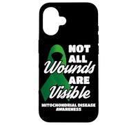 Toutes Les plaies ne sont Pas Visibles Sensibilisation aux Maladies mitochondriales Coque pour iPhone 16