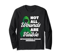 Toutes Les plaies ne sont Pas Visibles Sensibilisation aux Maladies mitochondriales Manche Longue