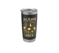 Toutes les plantes sont comestibles, certaines seulement une fois champignon de jardin crâne Gobelet isotherme en acier inoxydable double paroi