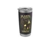 Toutes les plantes sont comestibles, certaines seulement une fois champignon de jardin crâne Gobelet isotherme en acier inoxydable double paroi