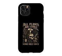 Toutes Les Plantes sont comestibles, Certaines Seulement Une Fois Dark Humour Garden Coque pour iPhone 11 Pro