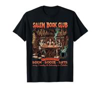 Toutes Les sorcières du Salem Book Club souhaitent la Bienvenue à Un Halloween Gothique T-Shirt