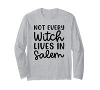 Toutes Les sorcières ne vivent Pas à Salem : Halloween, effrayante, Mignonne, drôle Manche Longue