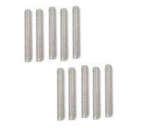 Toutes les tiges filetées Tige filetée Boulon de barre à filetage complet M2 M2.5 M3, pas de vis, barre de vis 0.4mm 0.45mm 0.5mm, goujon de fil à pas 304, dents en acier inoxydable, écrou d'arbre(M3