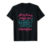 Toutes Mes chansons préférées sont des Mixtapes, Art rétro des années 90 T-Shirt