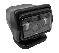 TouTToNG Projecteur LED 360° pour Véhicules Bateaux, 60W 8000LM 6500K, Travail IP67, Radio-Contrôlable Travail avec Télécommande, d'éclairage 600m, Noir