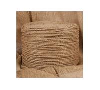 vidaXL Corde de jute 50 m de long 6 mm d'épaisseur
